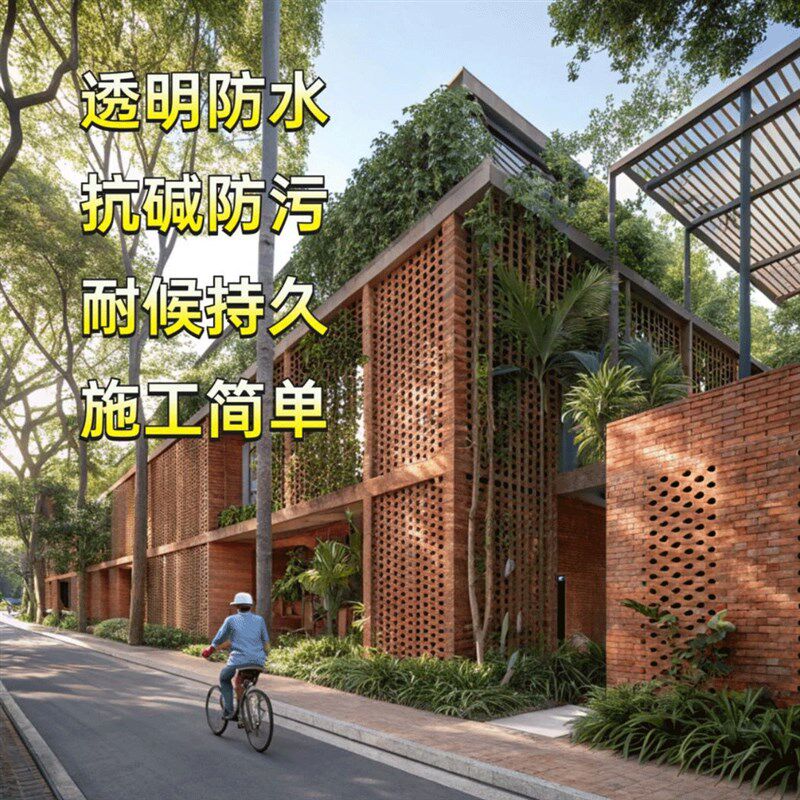 内外墙红砖墙面清漆翻新地面漆外墙文化砖保护漆防水防滑石材防护