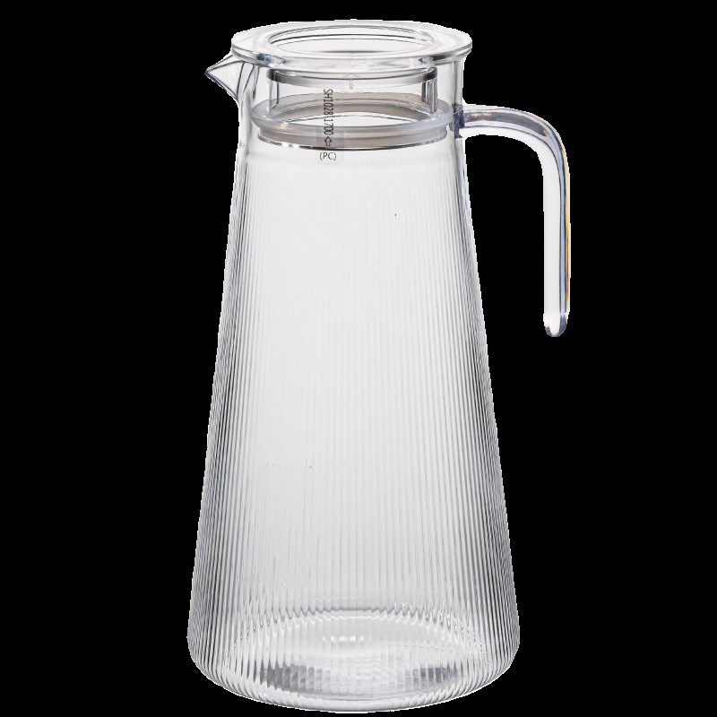 餐厅用PC耐高温冷水壶加厚耐摔扎壶酒吧商用果汁茶壶亚克力凉水壶