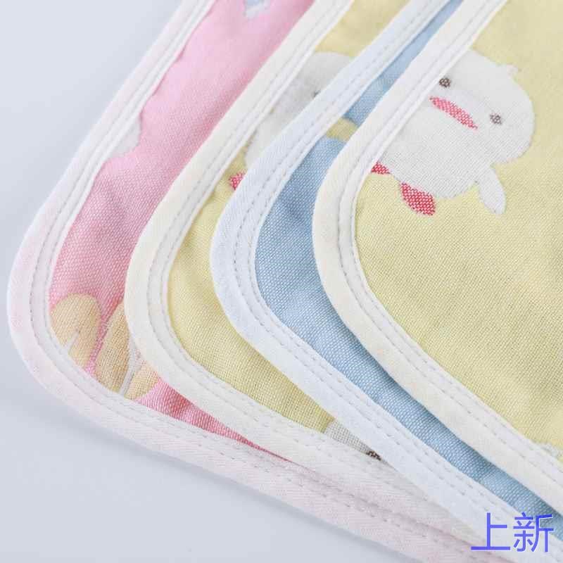 幼儿园毛巾手帕儿童绣名字洗脸小方巾宝宝纱布手绢带新款