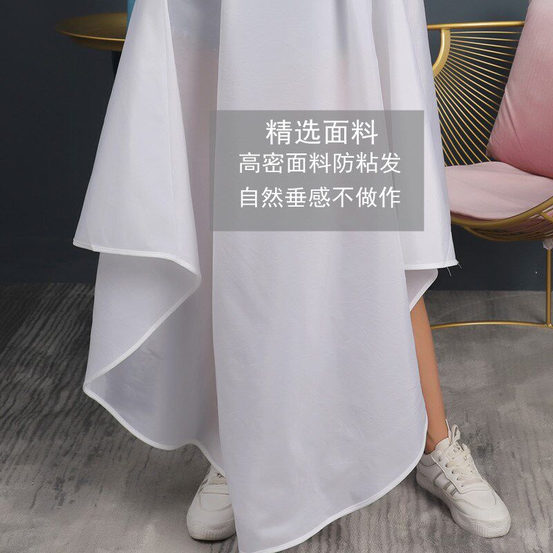 理发店带袖子手机围o布特大理发围布不沾发剪发围布美发围布