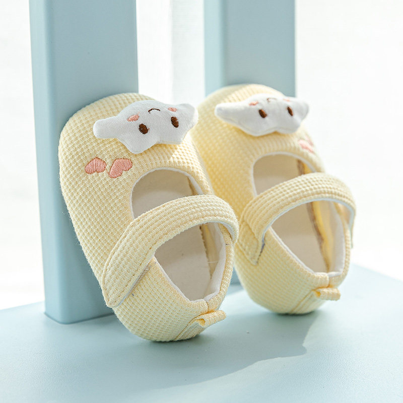 女宝宝公主鞋小女孩单鞋0-12z个月1岁软底婴儿宝宝鞋小童鞋子春秋