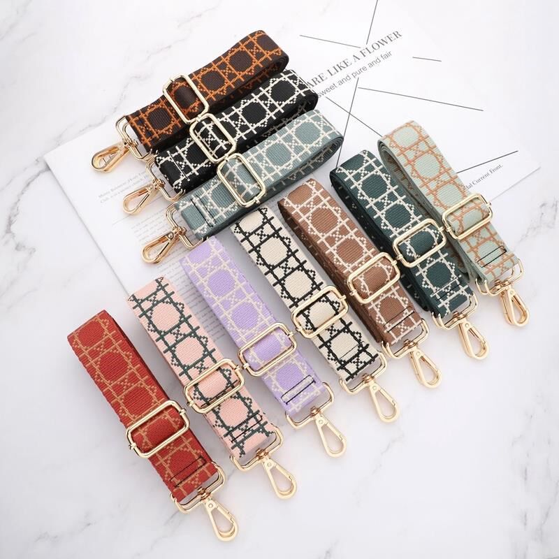 包袋斜挎带包包肩带单买配件宽包带帆布可调节编织加长单肩包带子