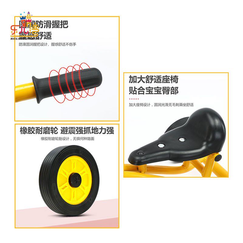 儿童三轮车幼儿园宝宝小孩幼教双人带斗后置车斗筐脚踏踩蹬童车