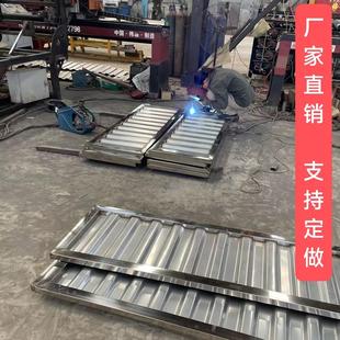 货车门扇栏板车厢半挂门瓦楞板平板高强加厚不锈钢马槽沟板边门