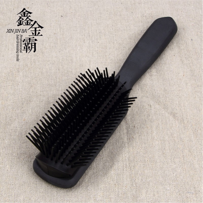 男士复古油头大背头专用造型梳耐高温九排梳排骨梳防静电卷发梳子