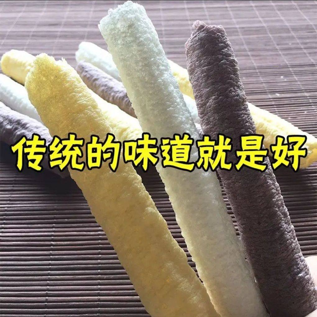 传统怀旧膨化零食长条网红爆米花玉米棒老式传统原味健康江米棍