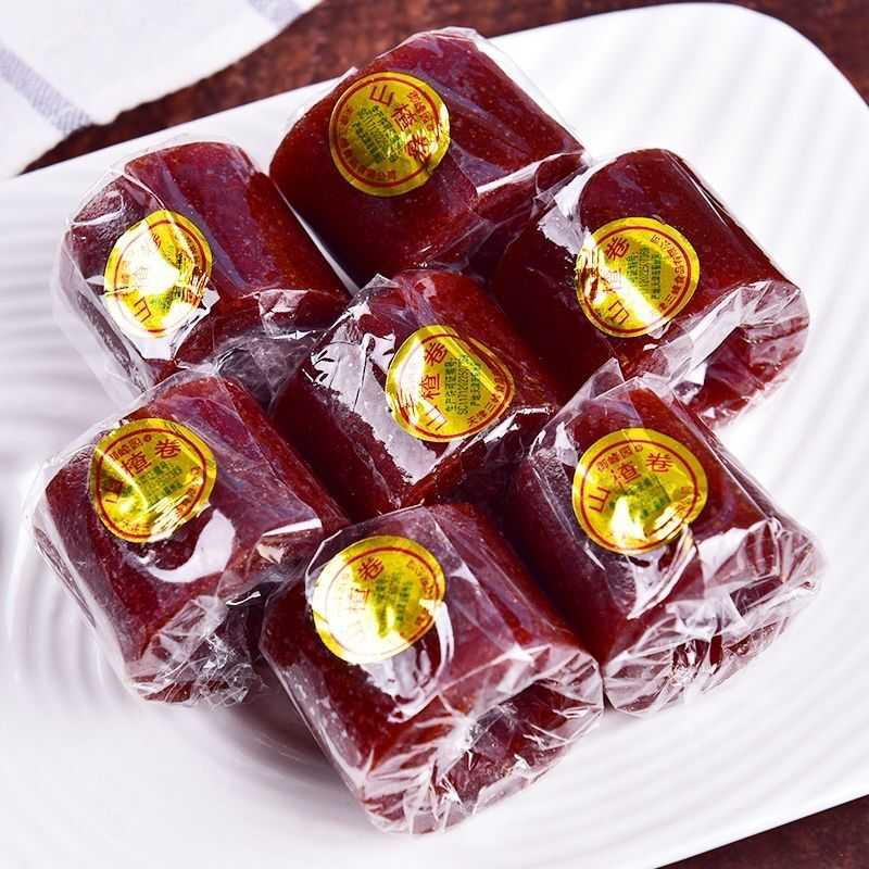 天津特产山楂卷 果丹皮 京卷果脯片糕类制品小吃网红零食酸甜开胃