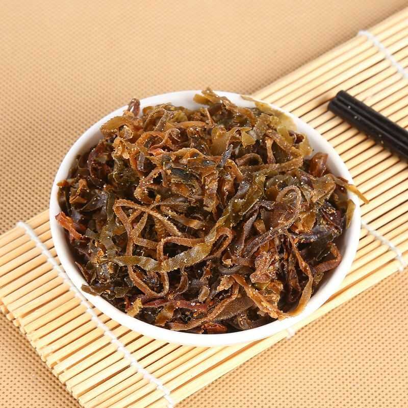 开袋即食香辣干海带丝青岛特产快餐海带丝60g*5包80后怀旧零食