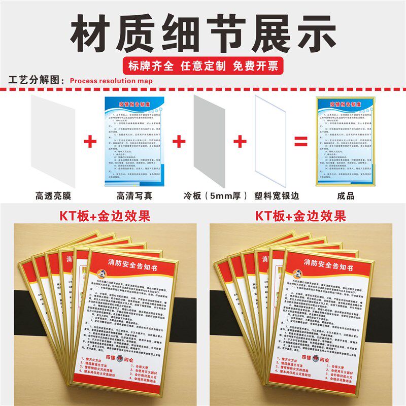 畜牧畜禽养殖场规章制度牌养猪场养牛场养鸡场制度牌定制