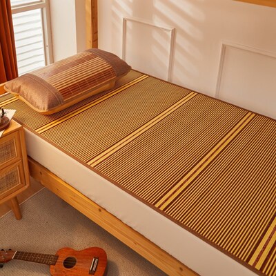 学生宿舍双面竹席2p023夏季09m员工寝室上下铺凉席单人席子