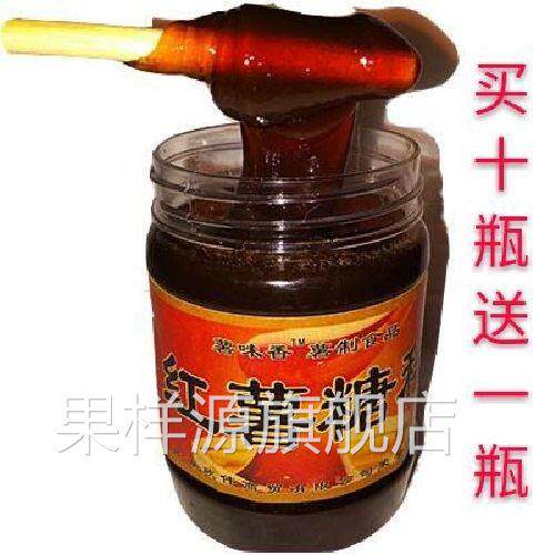 农家礼土特产 红薯糖稀纯手工熬制麦芽糖芋头糖稀饴糖 500g*1瓶