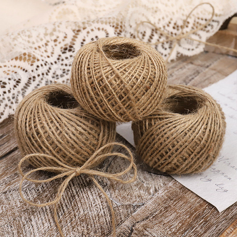 麻绳麻线 线花瓶捆绑绳子材料编织绳细窄长丝带烘焙蛋糕包装带覆,鲜花速递/花卉仿真/绿植园艺,花艺材料,淘宝优惠券,粉丝福利购,淘宝优惠卷