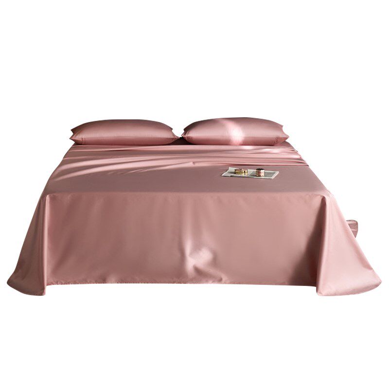 100S新疆长绒棉纯棉单人床单单件双人全棉宿舍学生被单枕套三件套