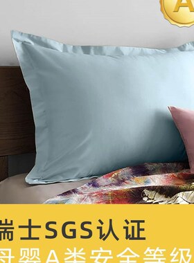 长方形床头大靠背纯棉沙发靠垫套65x85cm床上红色靠枕抱枕套60x80