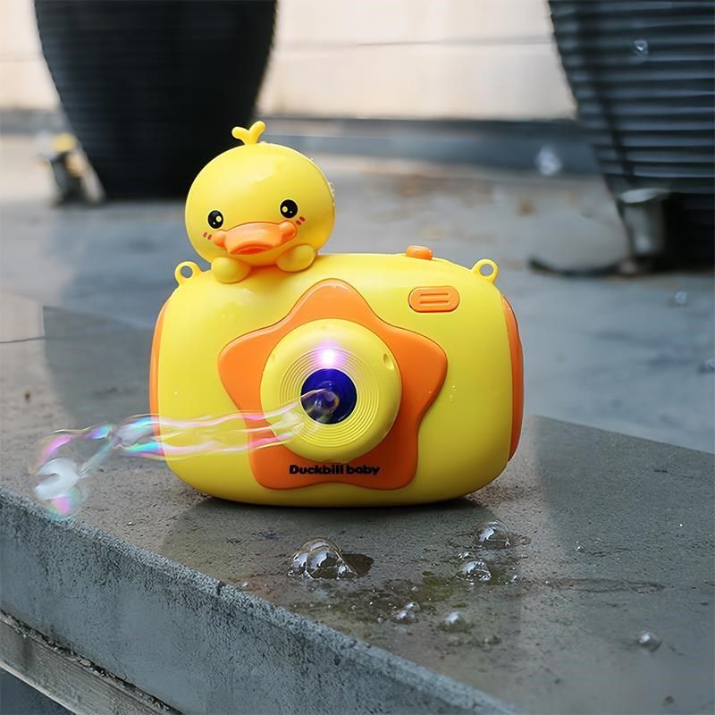 2025新款全自动照相机泡泡机婴幼儿童宝宝玩具女男孩吹泡泡水户外