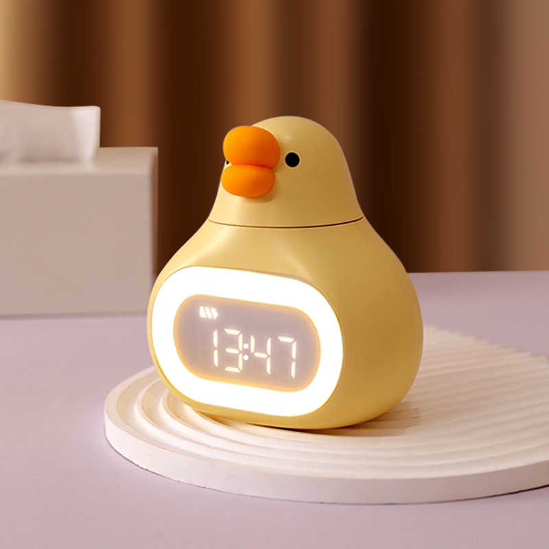 儿童闹钟女孩男孩计时器自律学习智能可爱宿舍起牀神器多功能学生