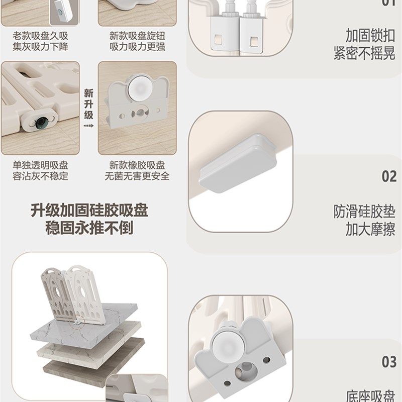 儿童室内家用围栏地上游乐园客厅卧室学步栅婴儿宝宝防护栏爬行垫