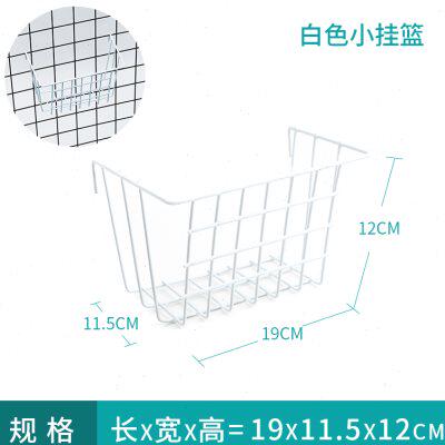 网片网格置物架托盘网架挂篮超市置E物蓝家用浴室整理收纳铁艺篮