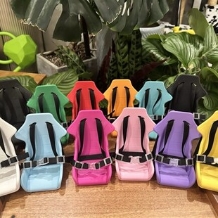 适用brompton小布折叠自行车配件猪鼻扣小座椅卡通玩偶装饰配件