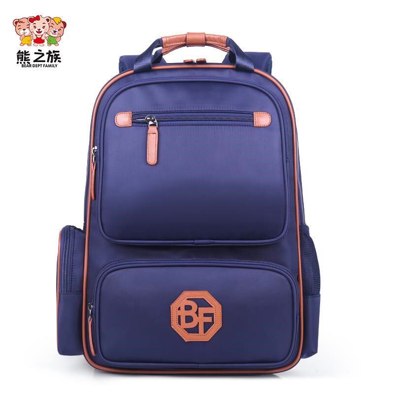 新款男女儿童背包小学生书包学院1-3-6年级韩版定S做LOGO广告印字
