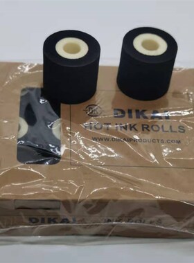墨轮36*32迪凯中高温墨轮q my380f标示机DK1100/1000 固体热烫墨