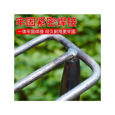 翻土钢耙子农用钉耙四齿钉耙松土耙两齿镐锰钢农用三四齿锄头抓钩