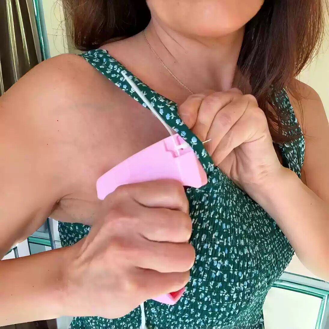 快速缝纫枪免缝改裤脚改衣服工具迷你手动吊牌微型细枪针打标签枪