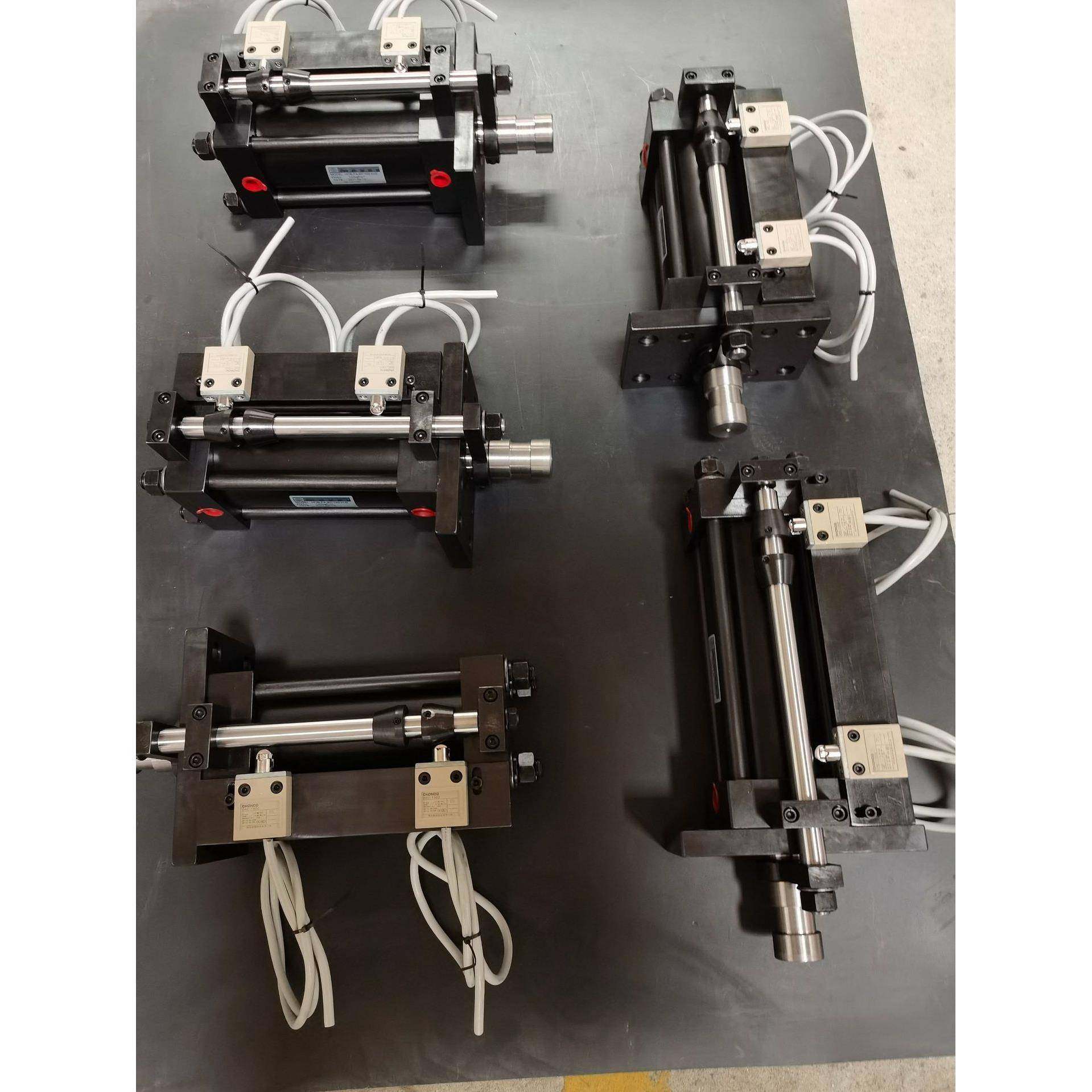 厂家直销非标机械限位油缸拉杆液压缸前法兰式液压油缸加工