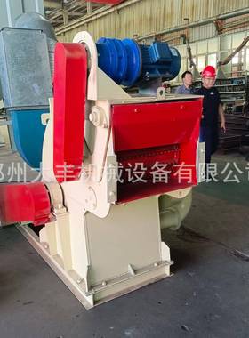 强制进料木材边角料板条粉碎机小型多功能颗粒木屑锯末木糠粉碎机