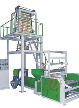 供应塑料袋吹膜机塑料高低压吹膜机收卷吹膜机