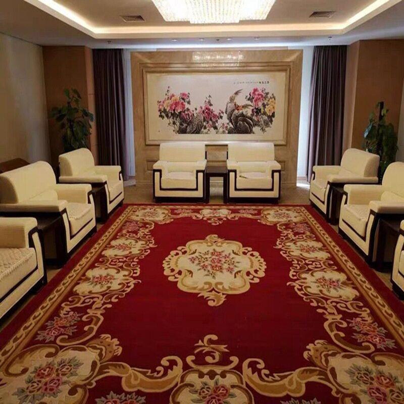 地毯腈纶公会议满铺地毯客厅走廊手工地毯酒店隔音工程地毯