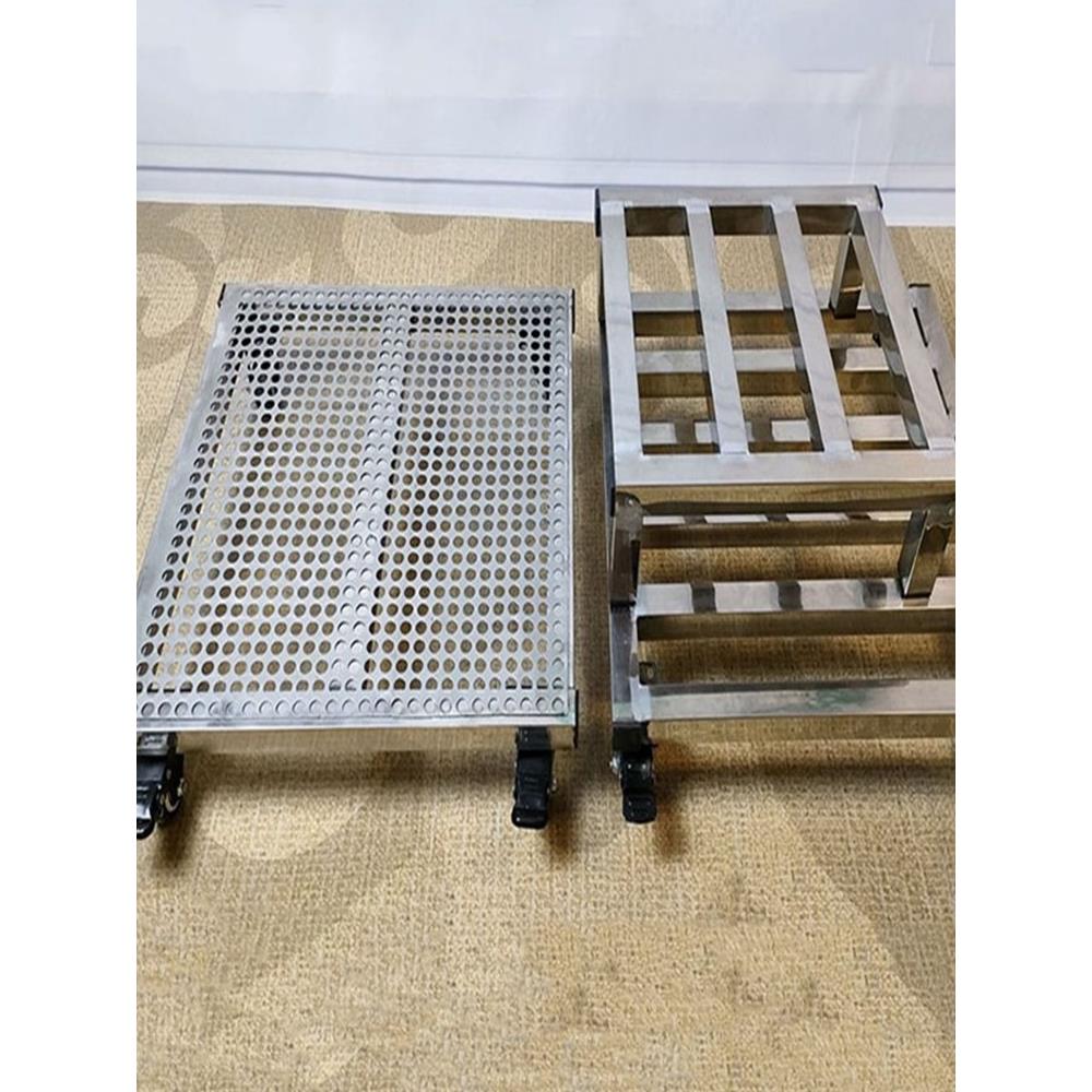 不锈钢增高架花盆架底座托架置物架托底万向轮定做定制鱼缸支撑架