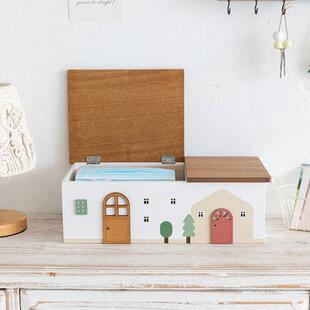 阿楹 高颜值入户玄关客厅桌摆件进门鞋柜钥匙儿童防晒口罩收纳盒