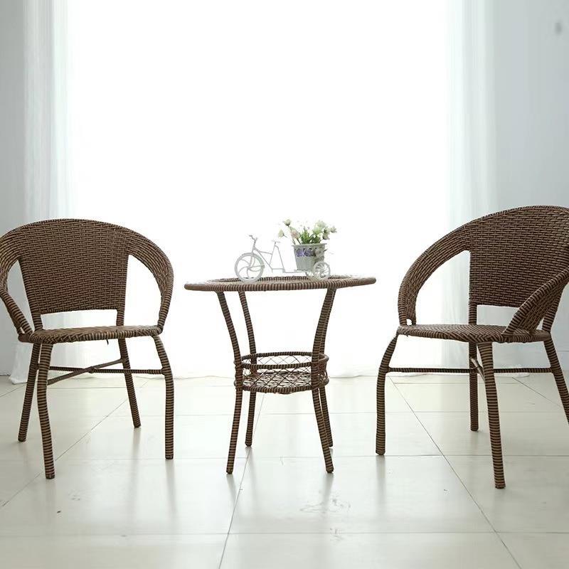 小盆椅藤台椅阳闲休椅子舒适小号盆椅花园室子内外藤椅沙发