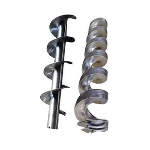 绞龙叶片螺旋叶片输送机配件碳钢材质可定制304不锈钢叶片