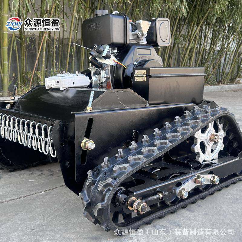 出口美国智能遥控割草机汽油碎草机履带式果园堤坝开荒剪草机,农机/农具/农膜,割灌机/割草机/油锯,淘宝优惠券,粉丝福利购,淘宝优惠卷