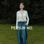 PERSUN NO.备述法式慵懒高级感3D立体贝壳造型针织开衫针织扣上衣