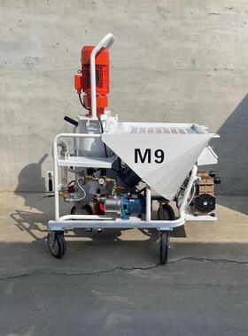 5.5KW全全自动石膏喷涂 机中润腻子喷涂机M9全自动自动石膏喷涂机