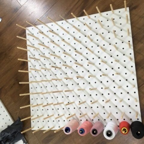 线架 洞洞板放线的架子宝塔线玉线丝带织带缝纫线收纳整包邮新品