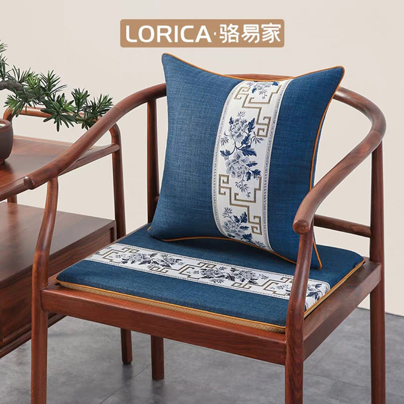 红木椅子坐垫新中式茶室茶桌椅垫实木沙发太师椅圈椅垫茶椅垫海绵,居家布艺,沙发垫,淘宝优惠券,粉丝福利购,淘宝优惠卷