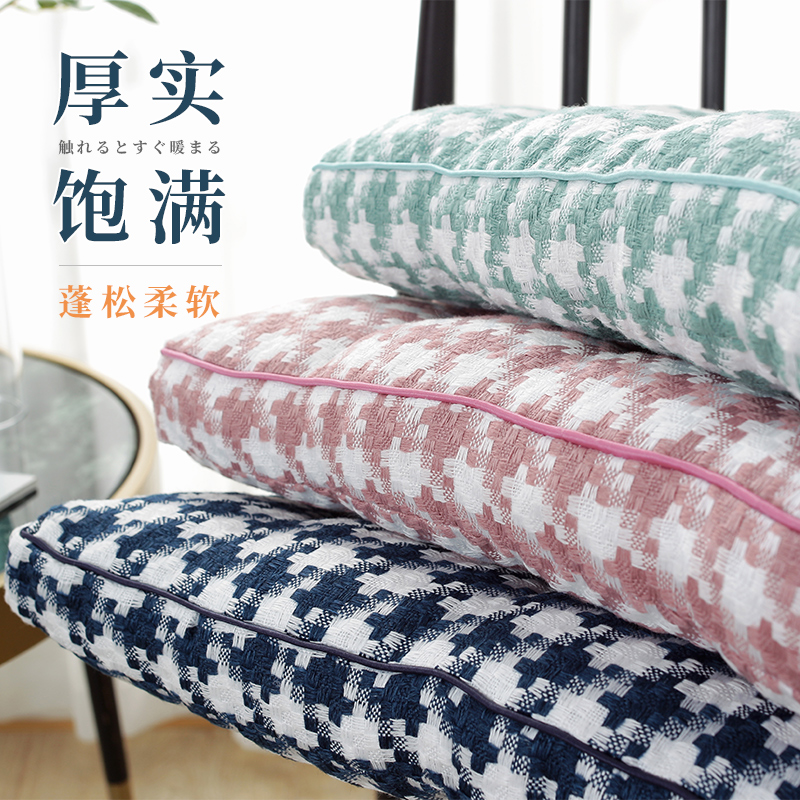 加大加厚简约办公椅子坐垫圆餐椅垫榻榻米地板垫四季保暖电脑座垫