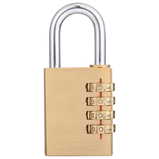 纯铜密码挂锁行李箱包密码锁健身房柜门挂锁密码锁头家用抽屉锁