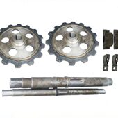 NE斗式 提升机链轮斗提机传动链轮上下总成提升刮板机链轮配件定制