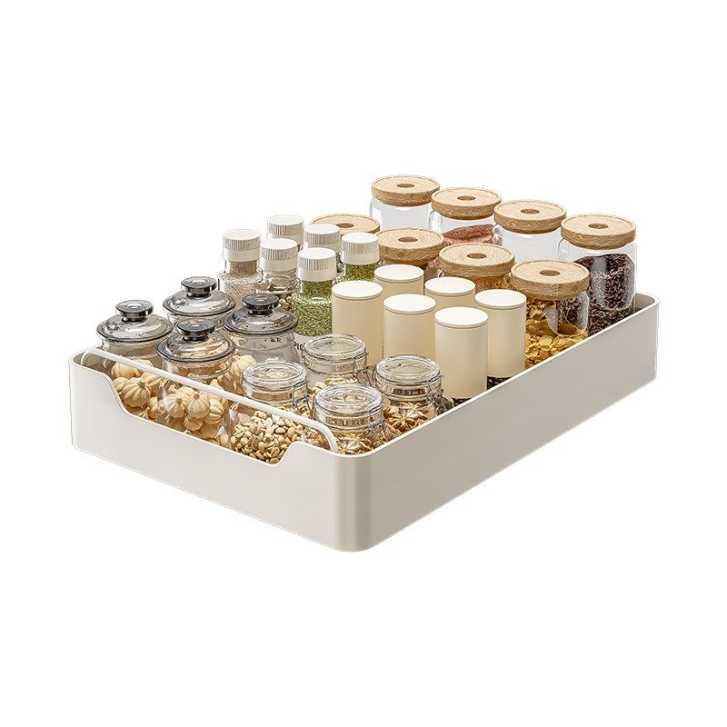 免组装拉篮厨房橱柜抽屉式调味料收纳盒水槽下抽拉式深柜置物架,厨房/烹饪用具,厨房置物架/置物柜/角架,淘宝优惠券,粉丝福利购,淘宝优惠卷