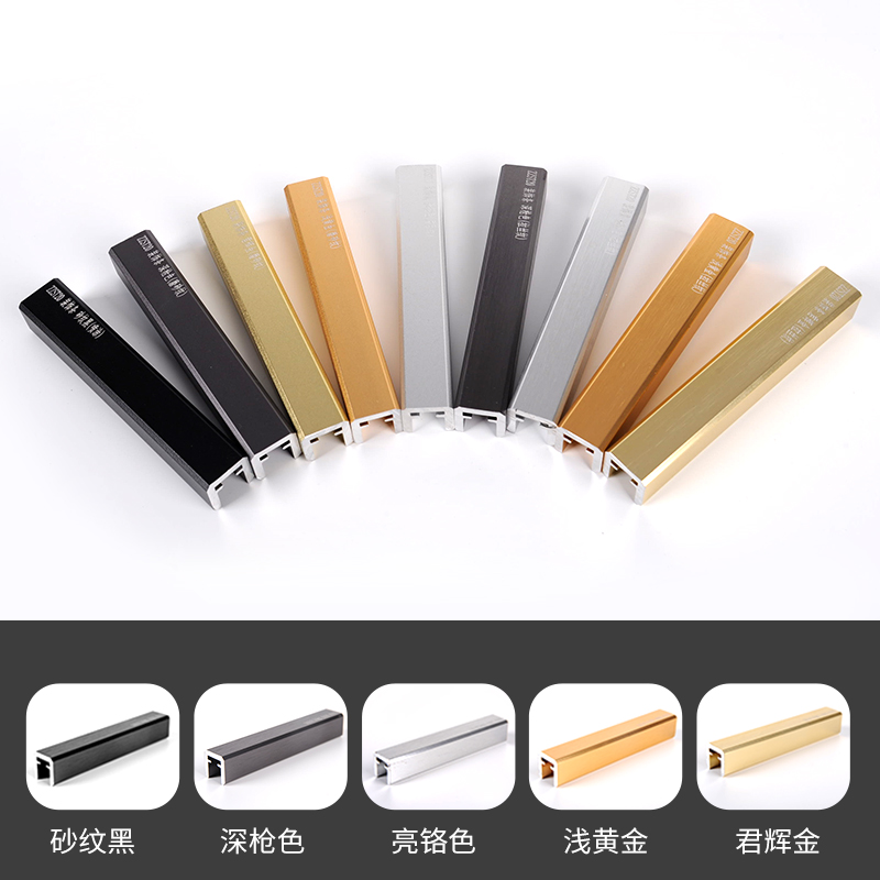 不锈钢楼梯玻璃扶手铝合金卡槽轻奢护栏现代简约别墅栏杆阳台室内