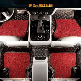 全顺特顺福顺大通依维柯图雅诺御风星锐汽车脚垫全包围皮丝圈双层