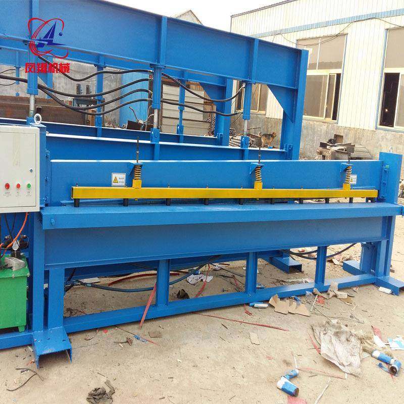 彩钢板4米液压剪板机铁板4-6米液压剪板机钢板型材折弯裁板机