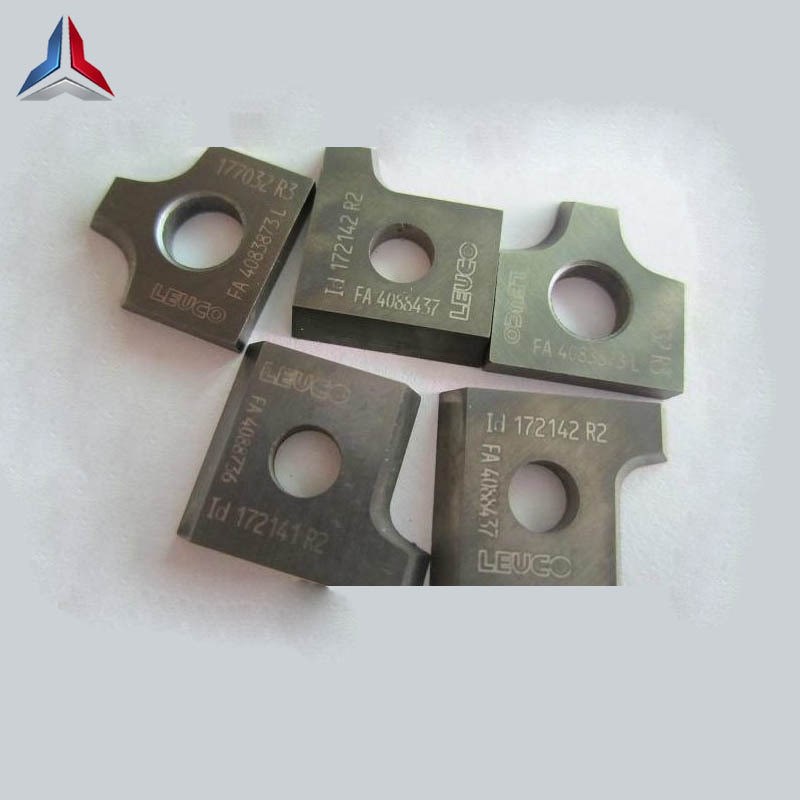 木工专用硬质合金刨刀片 钨钢材质14E*14*2-30度超硬耐磨不粘刀