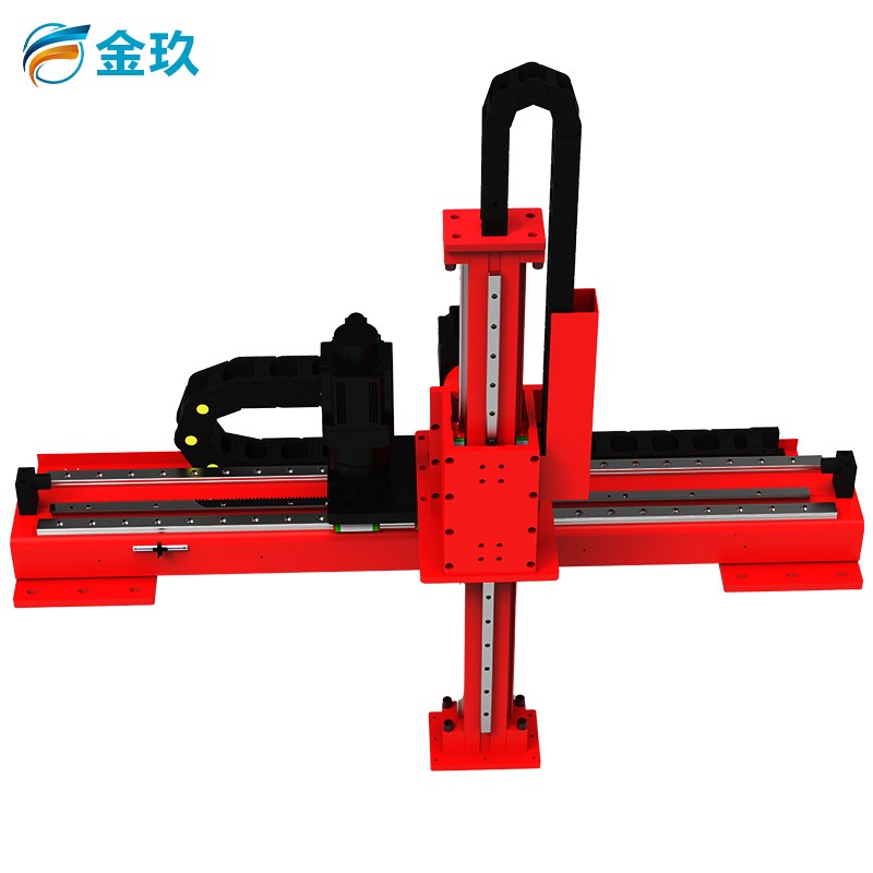 重载型三轴龙门桁架机械手直线导轨齿G轮齿条伺服电机十字滑台模