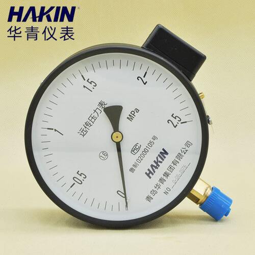 青岛HAKIN/华青电阻远传压力表YTZ-150恒压供水变频器1.6/16mpa